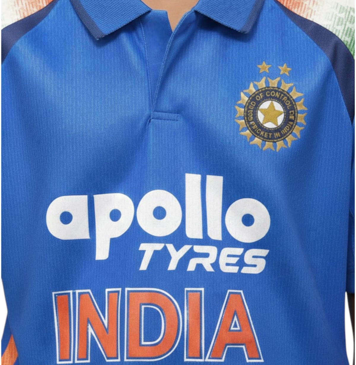 Kids Team India Cricket Jersey – Custom Name & Number