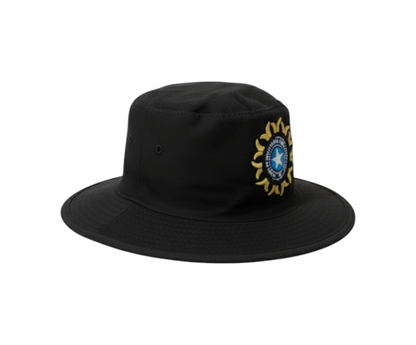 Classic Black Umpire Hat with Embroidered Emblem