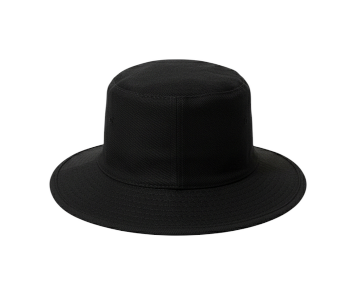 Classic Black Umpire Hat with Embroidered Emblem