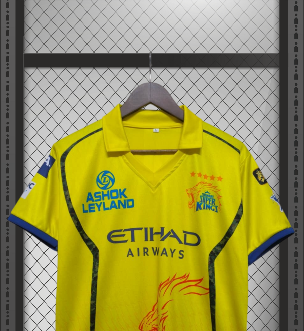 CSK 2026 Edition: Premium Customized Fan Jersey