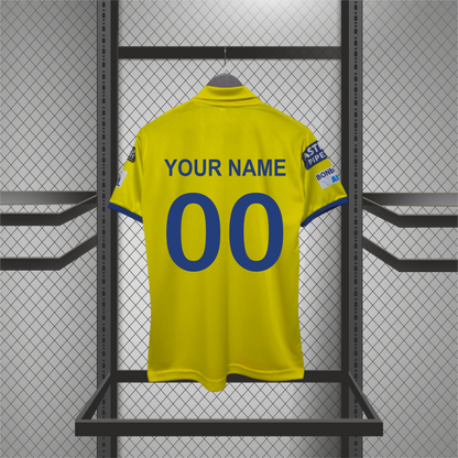 CSK 2026 Edition: Premium Customized Fan Jersey
