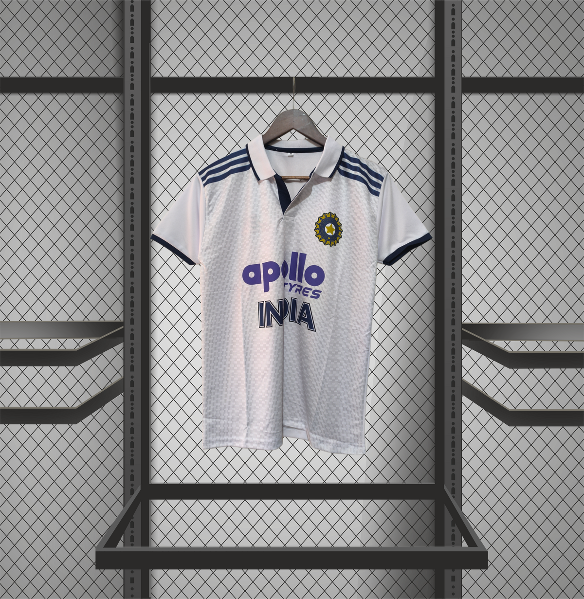 India Test Cricket Half Sleeve Jersey – Premium Supporters Edition