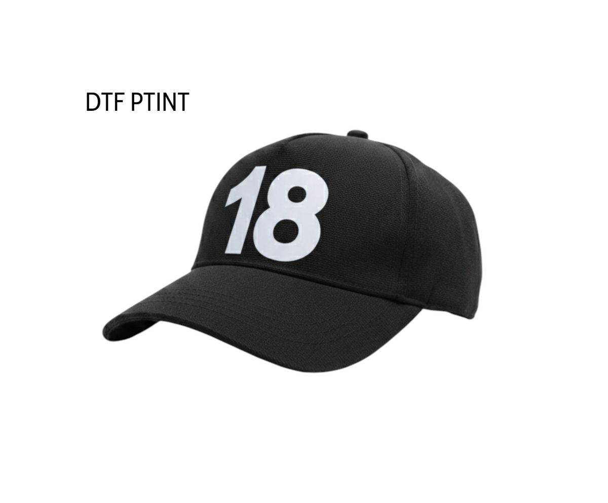 RCB Fan 18 Number Black Color Cap